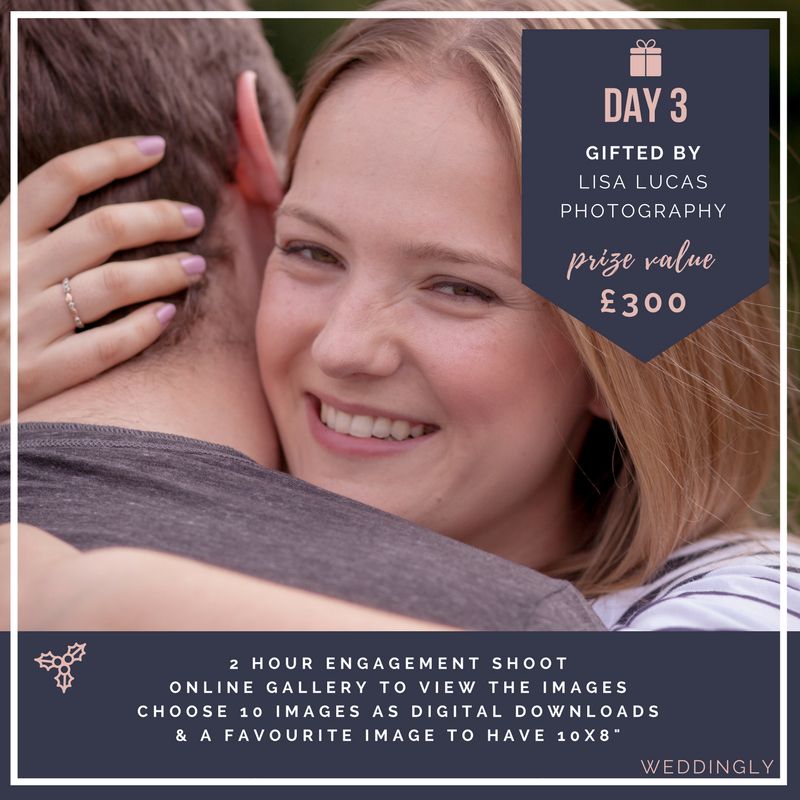 PlanWithToast's tweet image. So excited about our 12 Days of Christmas Giveaway this month! Today’s prize from @lisa_l_photo is beyond fabulous! An amazing engagement shoot and images worth over £300! What a treat! To enter, simply Like, RT and enter your details here&amp;gt; weareweddingly.com/12-days-christ… #weddinghour