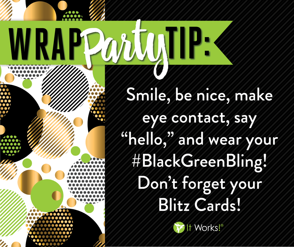 ItWorksGlobal's tweet photo. Wednesdays are for Wrap Parties 🎉 and we've got just the tip you need! 👇
#BlitzWrapRepeat https://t.co/gyIH9gTUkD