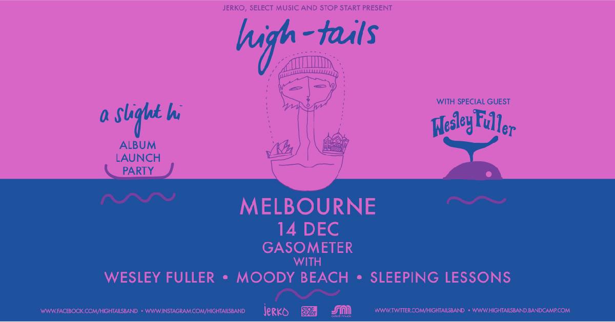 berko ۵ (@contactberko) on Twitter photo 🐳 MELBOURNE 🐳
Tonight! <a href="/hightailsband/">High-tails</a> launch "A Slight Hi" at <a href="/TheGasometer/">TheGasometer</a> with support from <a href="/_WesleyFuller_/">Wesley Fuller</a> + <a href="/_MoodyBeach/">Moody Beach</a> + Sleeping Lessons.
Doors from 8pm. Tickets 👉 bit.ly/2ADvOS8 🐳 MELBOURNE 🐳
Tonight! <a href="/hightailsband/">High-tails</a> launch "A Slight Hi" at <a href="/TheGasometer/">TheGasometer</a> with support from <a href="/_WesleyFuller_/">Wesley Fuller</a> + <a href="/_MoodyBeach/">Moody Beach</a> + Sleeping Lessons.
Doors from 8pm. Tickets 👉 bit.ly/2ADvOS8
