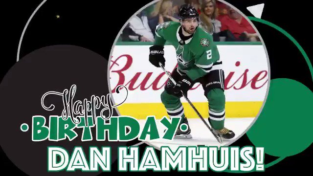 Happy Birthday to defenseman, Dan Hamhuis! 