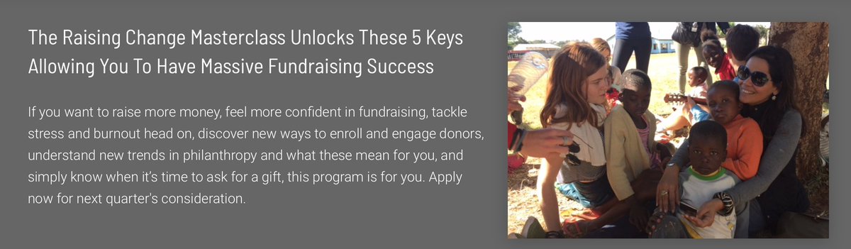 RaisingChange's tweet image. 10 spots left in our January 2018 cohort for the @RaisingChange Masterclass and Network. Apply today! 

Fill out an application or tweet @RaisingChange for advice on how to get sponsored for the Masterclass taught by @kathylemay 

raisingchange.com