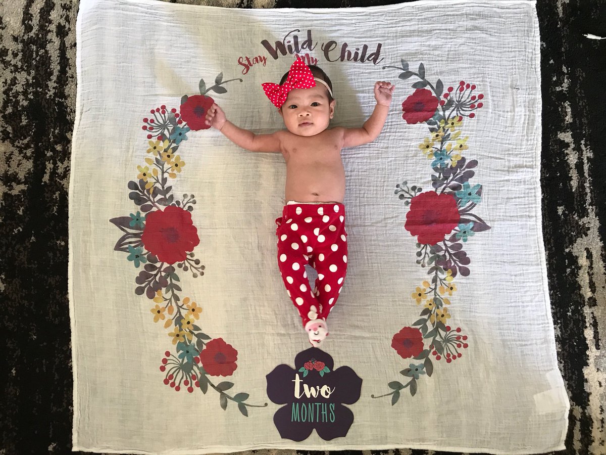 xambeRaex's tweet image. Happy 2 months my baby #NicoleTayla #MsCoco