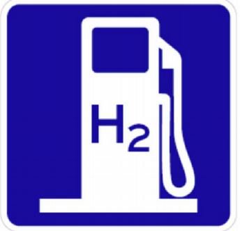 CAGoBiz's tweet image. Looking to fuel your CA #hydrogen #zeroemissionvehicle? Here’s your first look at the new @CaltransHQ #hydrogen sign coming in 2018 to CA’s 31 (&amp;amp;counting) stations #driveH2!