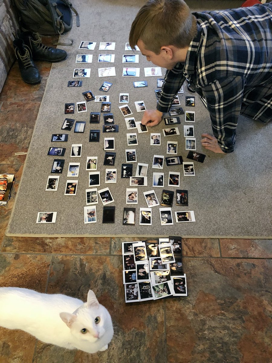 Visual_Bacho's tweet photo. Graduation cap decorating with Luna and Pat #OHIOGRAD2017 https://t.co/w8R83tlhSD