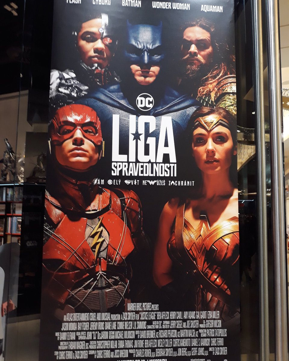 jordannkotb335's tweet photo. #JusticeLeague #poster #comicspoint #Palladium Prague 🇨🇿😉❤ https://t.co/E3su8nq76h