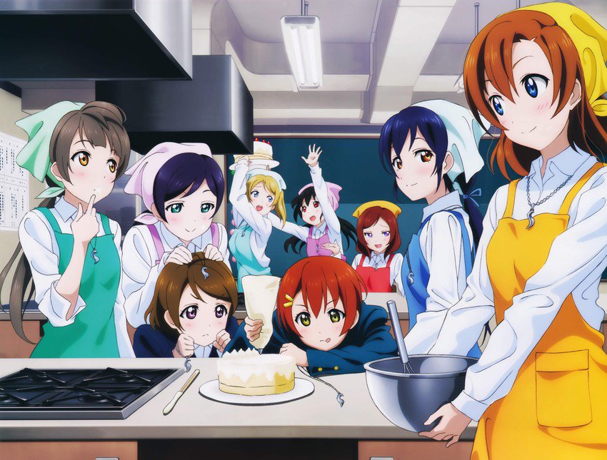 Contrary to belief that may be popular-

Honoka is indeed skilled at making sweets and cake and such.

Source: danbooru.donmai.us/posts/2632455