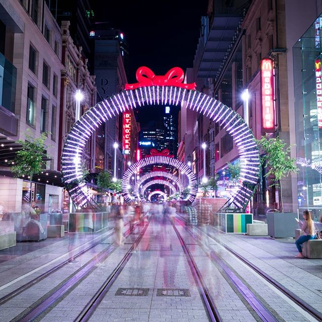 City of Sydney on Twitter Street Christmas lights sparkle in