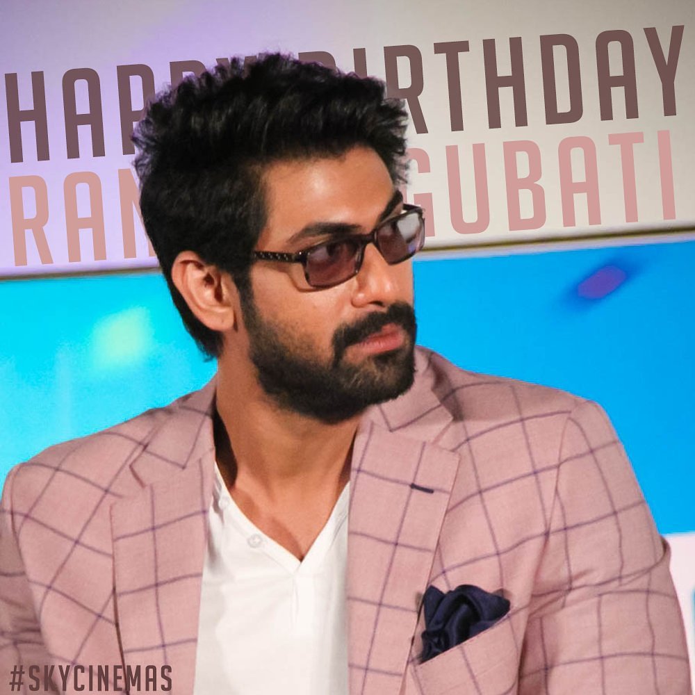 Happy bday to tollywood giant rana daggubati 