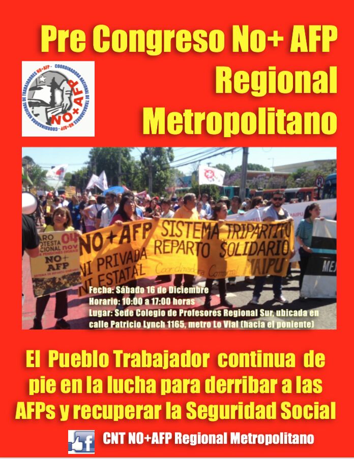 Comunal No+AFP Maipú tweet media