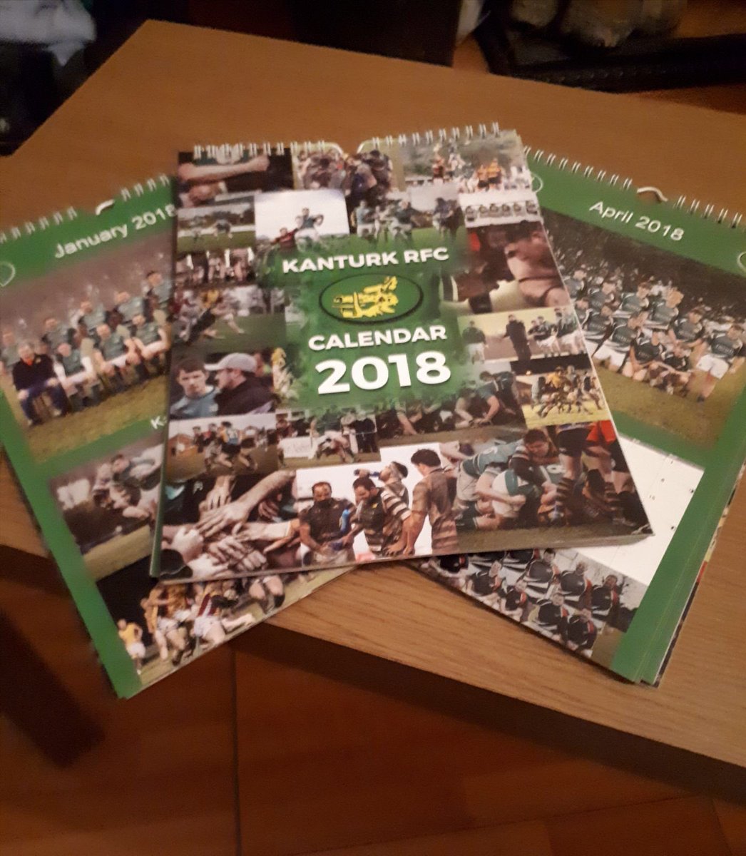2018 Calendar now on sale in good shops locally €10