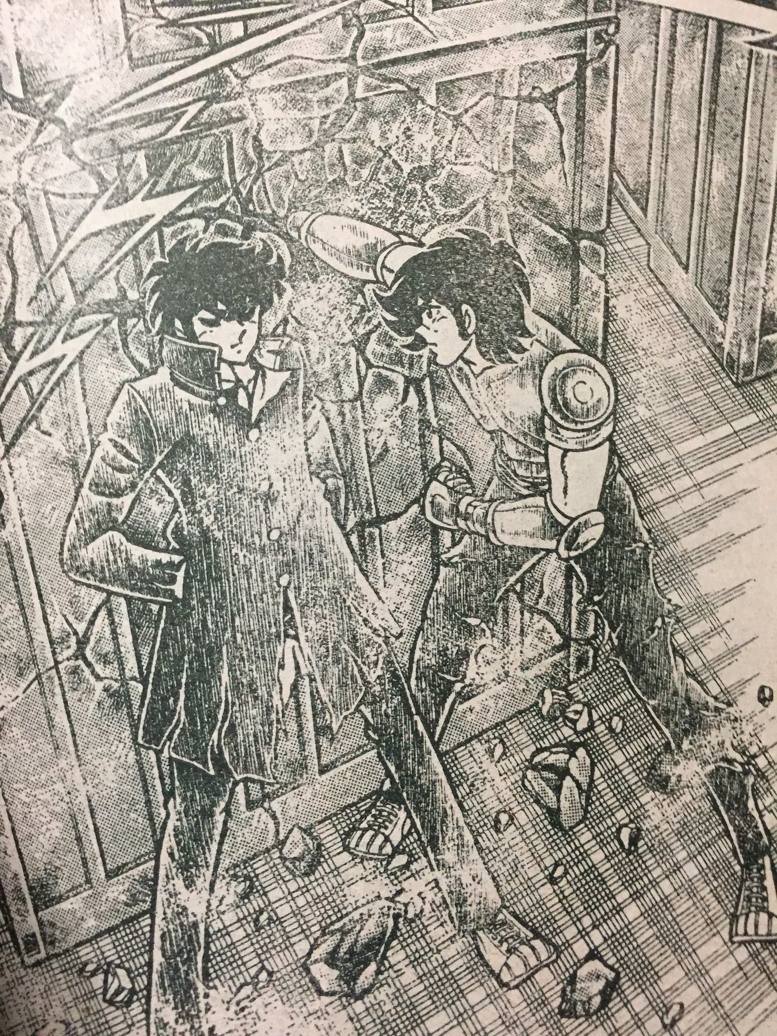 ট ইট র くらげ 1日一回車田正美グッズ 雷鳴のザジ 週間少年ジャンプ 1984 13号 車田版 壁ドン 風磨の小次郎 男坂の変換機 新居に引っ越しして男坂への意欲満点だったんですね その後の未完を思うと切ない ট ইট র くらげ 1日一回車田正美グッズ 雷鳴のザジ 週間少年ジャンプ 1984 13号 車田版 壁ドン 風磨の小次郎 男坂の変換機 新居に引っ越しして男坂への意欲満点だったんですね その後の未完を思うと切ない