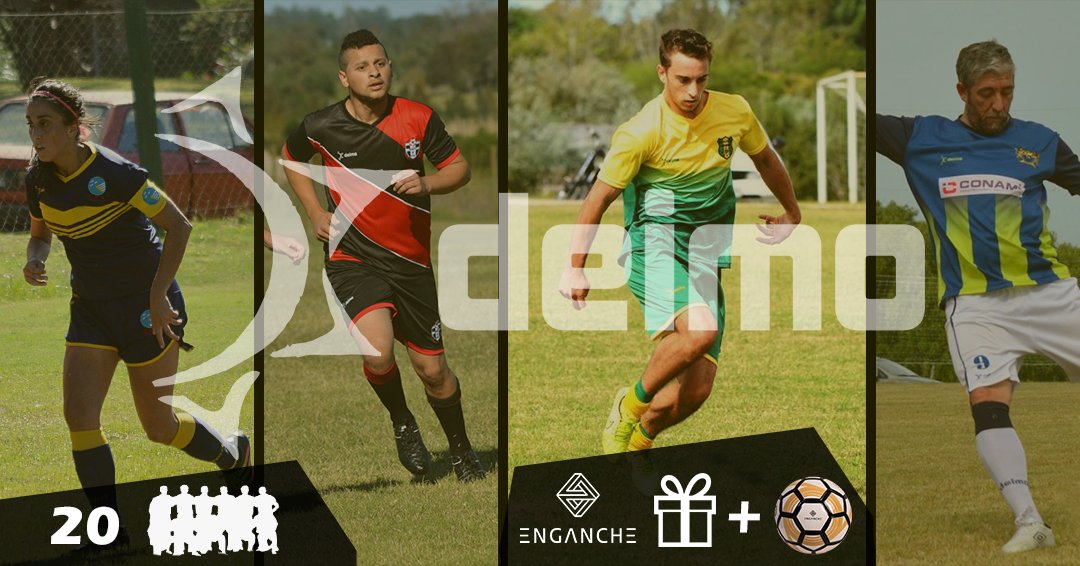 Promo durante Diciembre - Enero.
Con la compra de 20 equipos 100 % personalizados con escudos bordados te regalamos una pelota de excelencia ENGANCHE
20🎽🏃 + 🎁⚽.
📱095399095.
#deimoindumentaria ⭐⭐⭐⭐⭐
#madeinuruguay