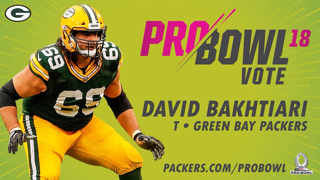 Mike_Daniels76's tweet photo. Last day to vote for my fellow 4th rounder, the best Left Tackle in football, @DBak69 !!!!!

Every RT = 1 Vote
#ProBowlVote 
#GoPackGo https://t.co/DENZjuuy6T