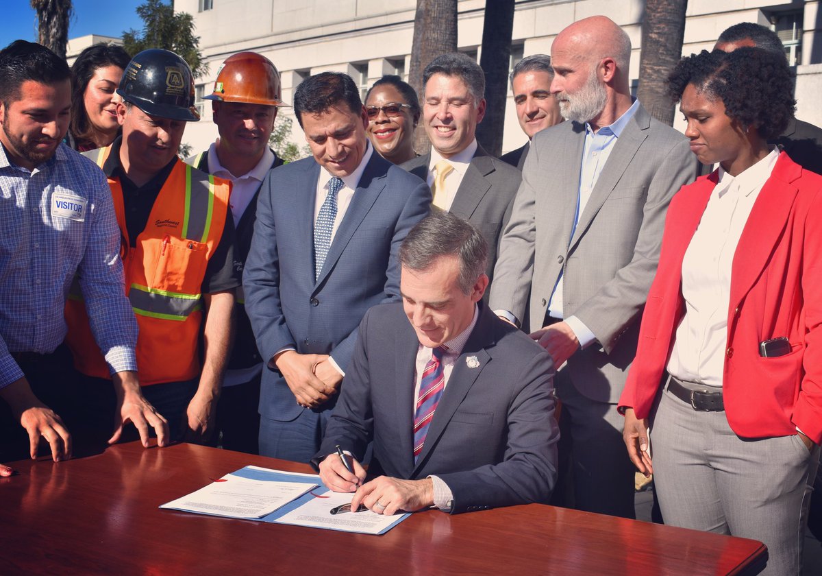 Planning4LA's tweet photo. Today, #CityCouncil voted to approve our proposed #AffordableHousing #LinkageFee Ordinance โ a HUGE victory for ALL #Angelenos. Affordable housing is one of the most critical issues facing our city, and today's vote moves us forward in our quest to change this. โ
๐ #Planning4LA https://t.co/md5Em2XDPi