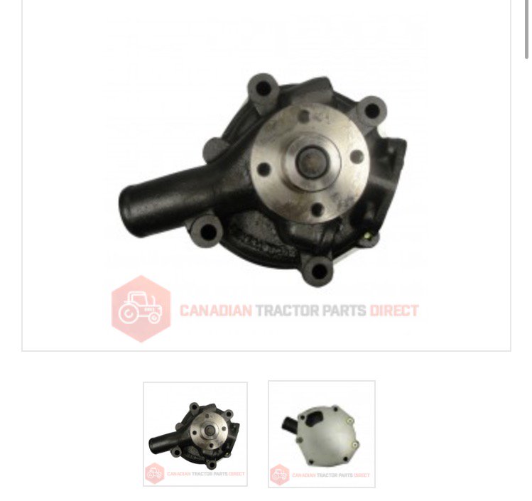 CanadianTractor's tweet photo. Water Pump-KUBOTA 
IN STOCK 
CTPD - 15481 - 73030
1-877-319-0059 📞
#parts, #tractor, #farm, #equipment, #kubota, #canada, #ontario, #haltonhills, 
#georgetown, #london, #woodstock 

https://t.co/6noApnwQTJ 
🚜 https://t.co/9s1We6FvxH