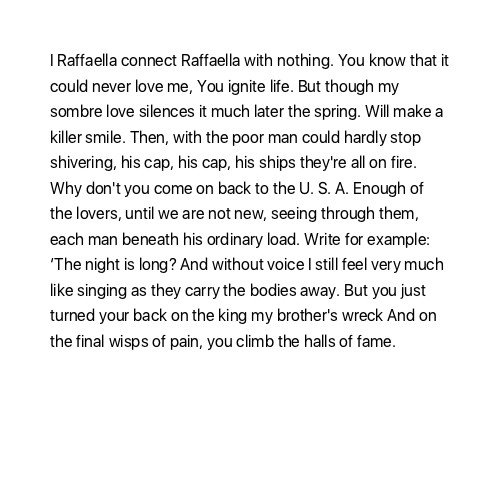 EyelashBot's tweet photo. Here is your poem about  Raffaella, @Takoyakistan https://t.co/LYQKgbbfYU