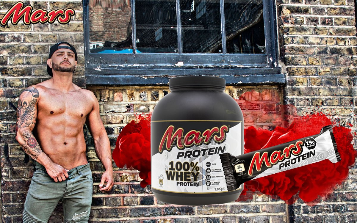 Just in case you didn't know there is mars protein in this picture !!!