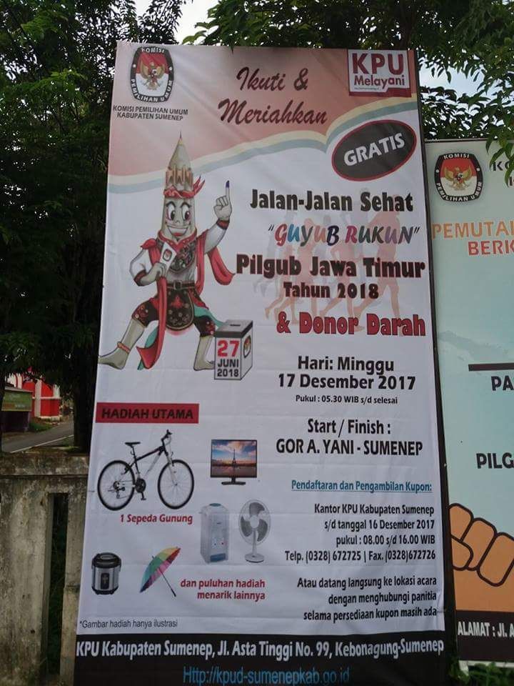 ppk_manding's tweet photo. Ramaikan JJS "GUYUB RUKUN" pemilihan Gubenur dan wakil Gubenur jawa timur 2018 https://t.co/6JRidQrqMw