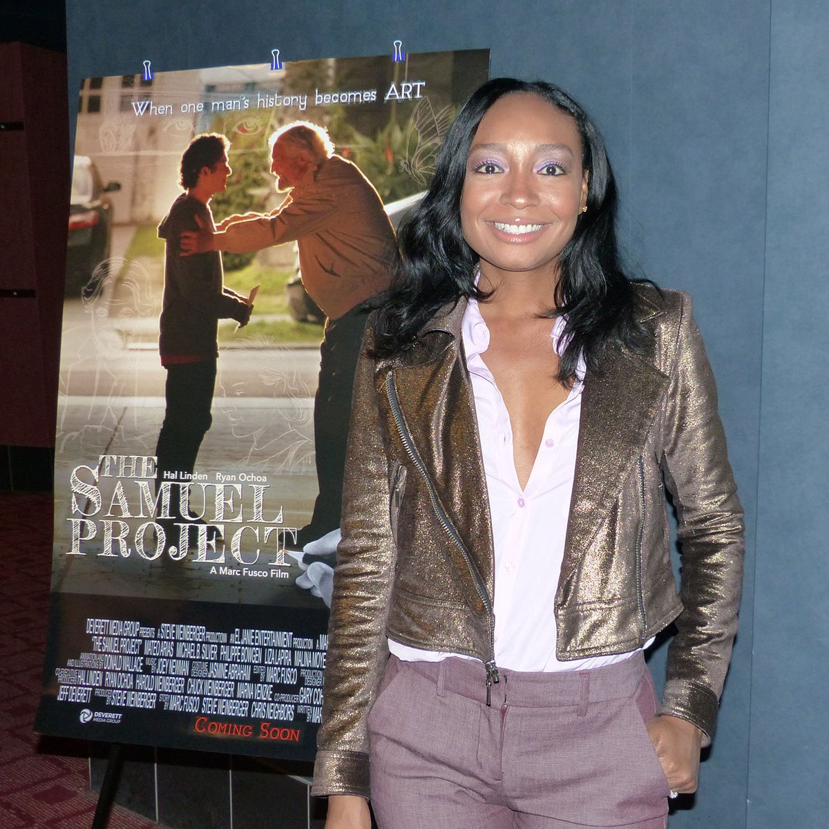 had a gr8 time at #thesamuelproject private Screening