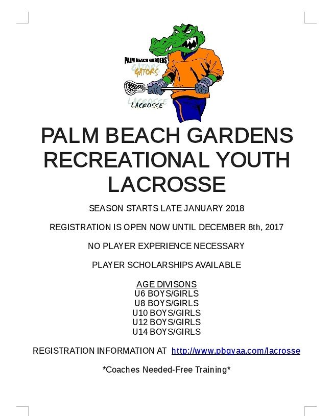 PBGYAASoccer  Palm Beach Gardens FL