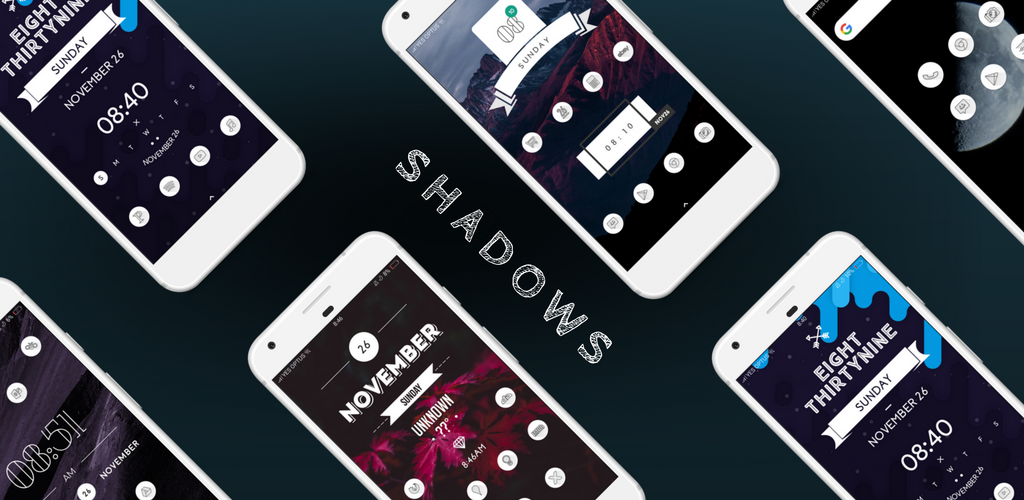 SFAZZ7's tweet photo. @Nova_Launcher The perfect icon pack, the perfect launcher, the perfect phone. Shadows the icon pack made with lines with nova launcher Purhcase now - https://t.co/V8wv1pQOue https://t.co/q32DsdNXWH