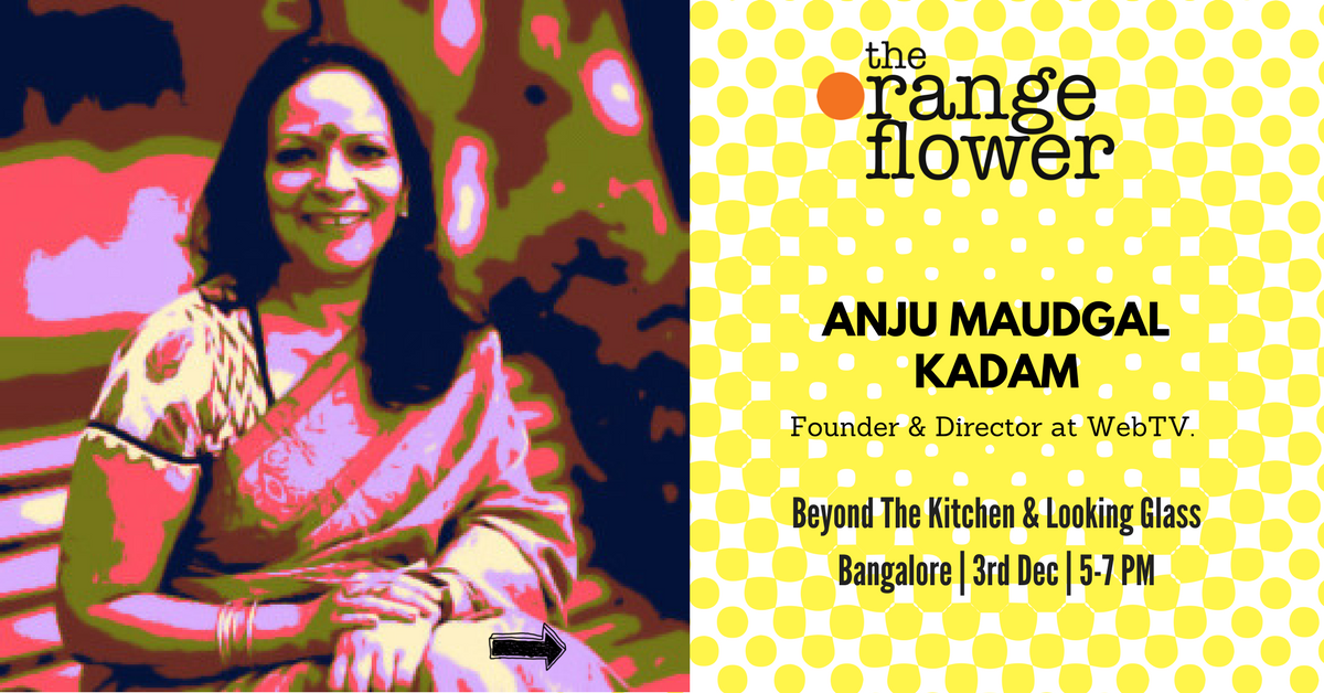 womensweb's tweet photo. TOMORROW at #OrangeFlower Digital Event in Bangalore @YauatchaBlr @MaudgalKadam will speak on #BeyondTheKitchen&LookingGlass. Don't miss! Click to ATTEND : https://t.co/0ZH2h1dqFb https://t.co/3vxALn2mED