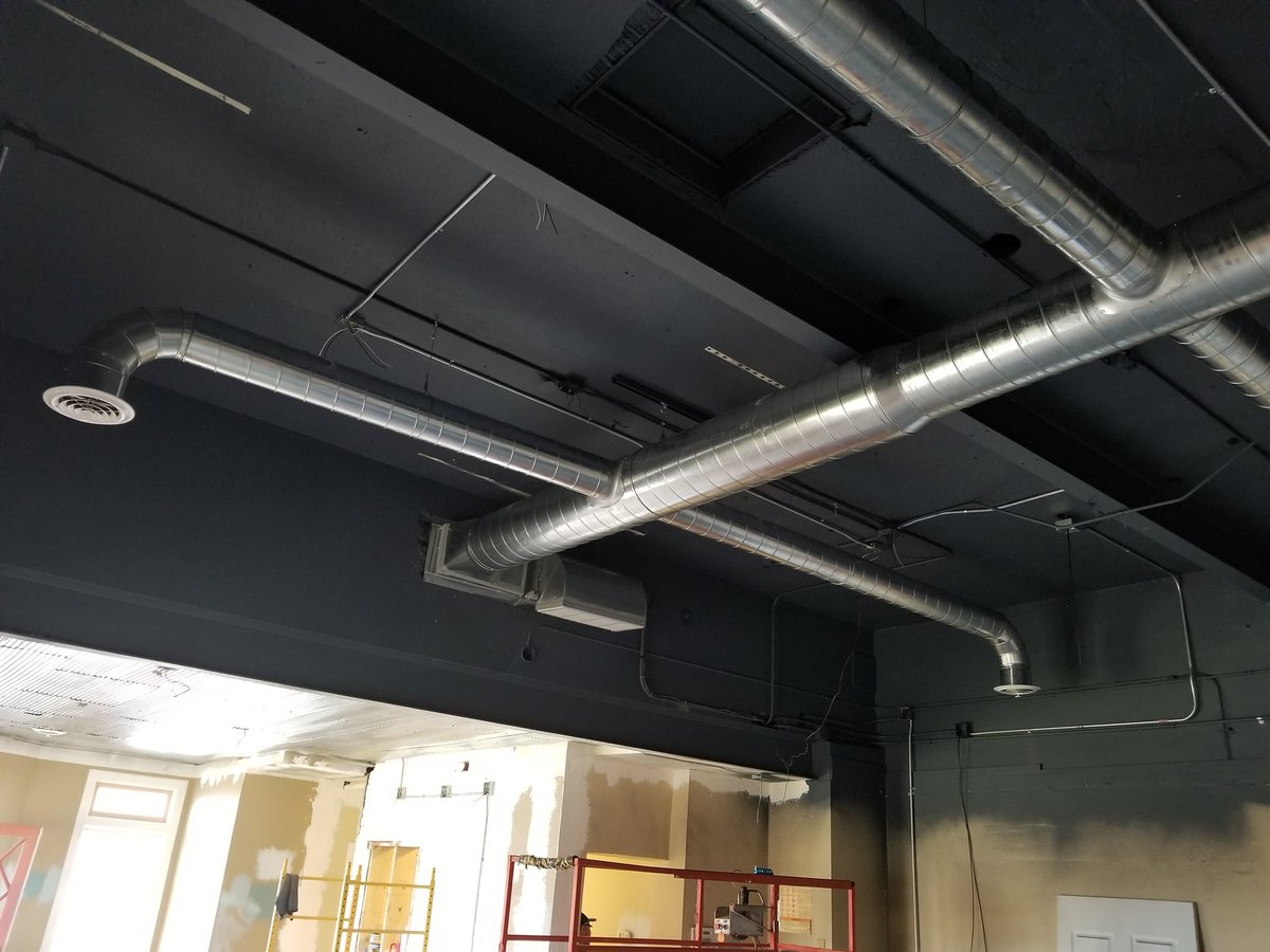Fun with duct work.