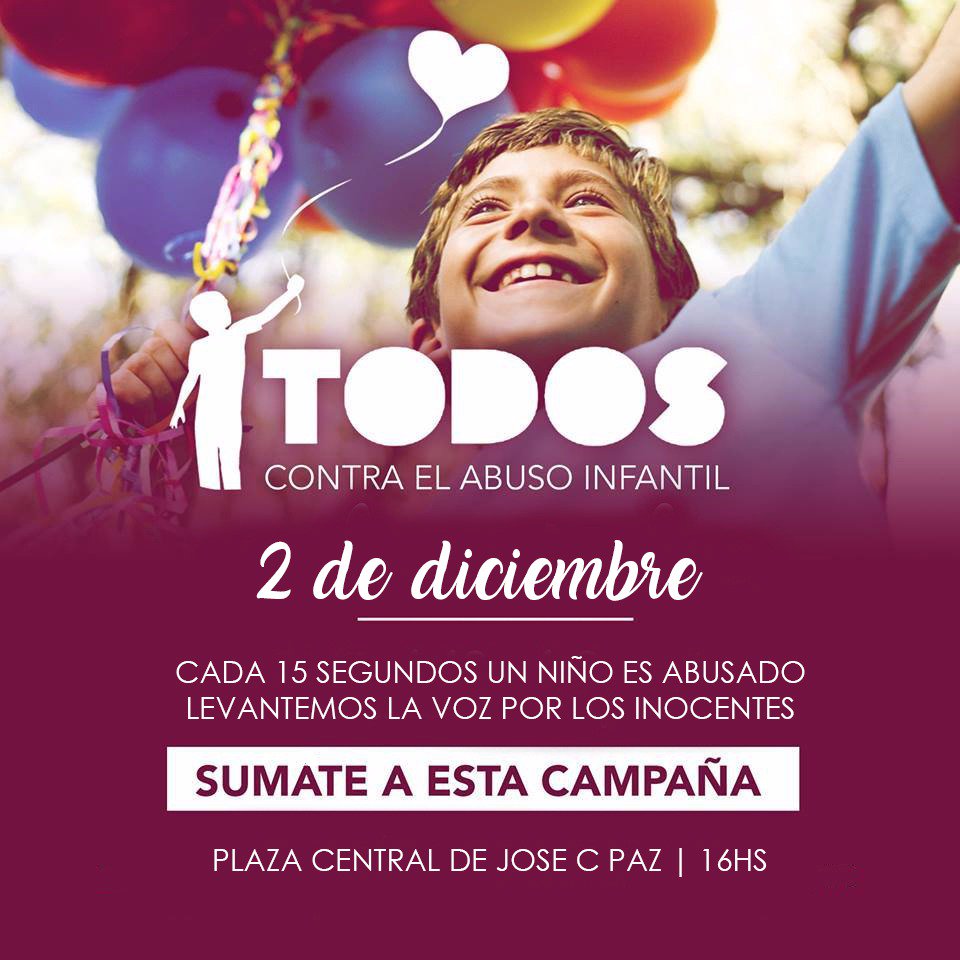 Mañana te esperamos!
PARA LEVANTAR JUNTOS LA VOZ POR LOS NIÑOS!!!
#nofaltes #herramientas #para #nuestra #vidas #noalabusoinfantil
