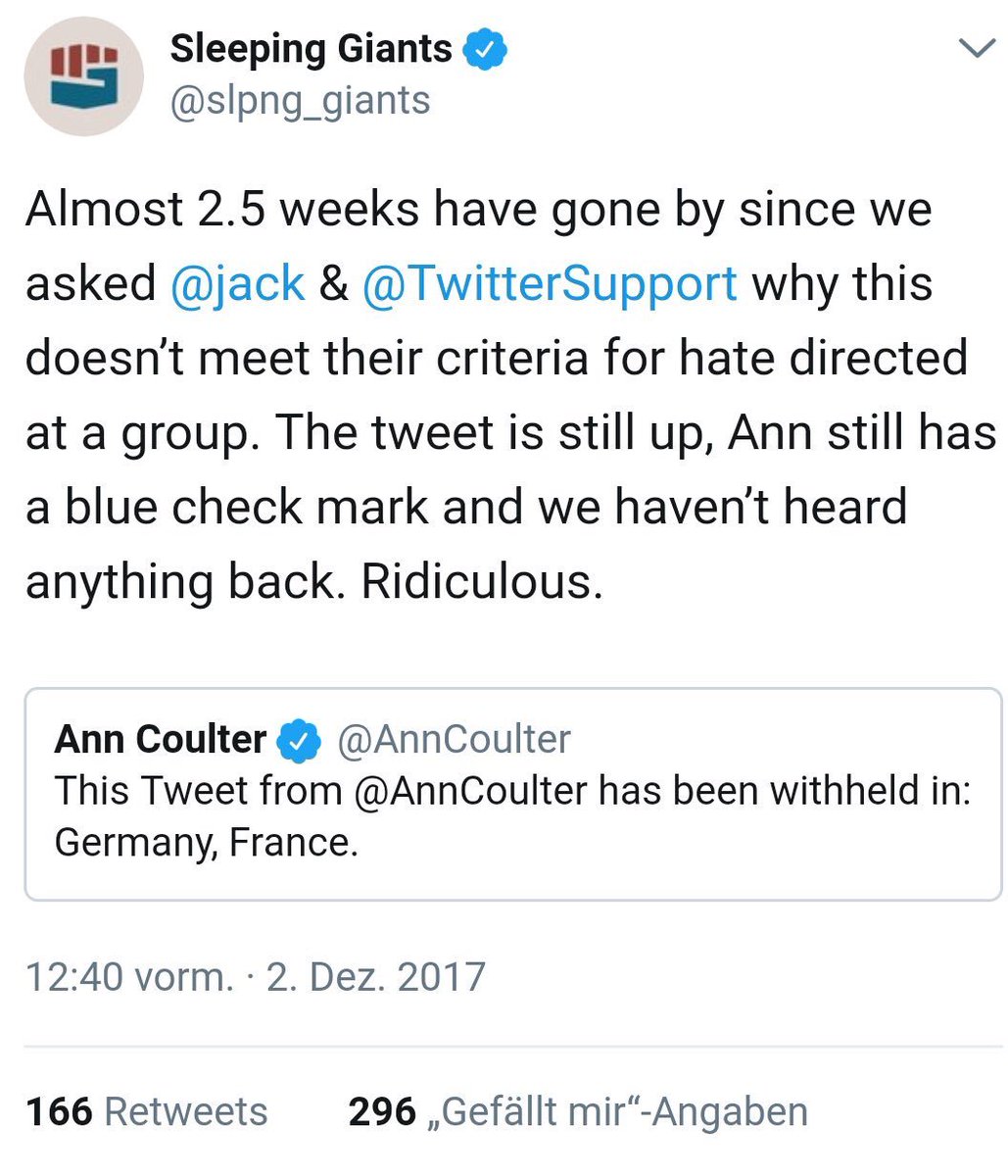 Sleeping Giants tweet media