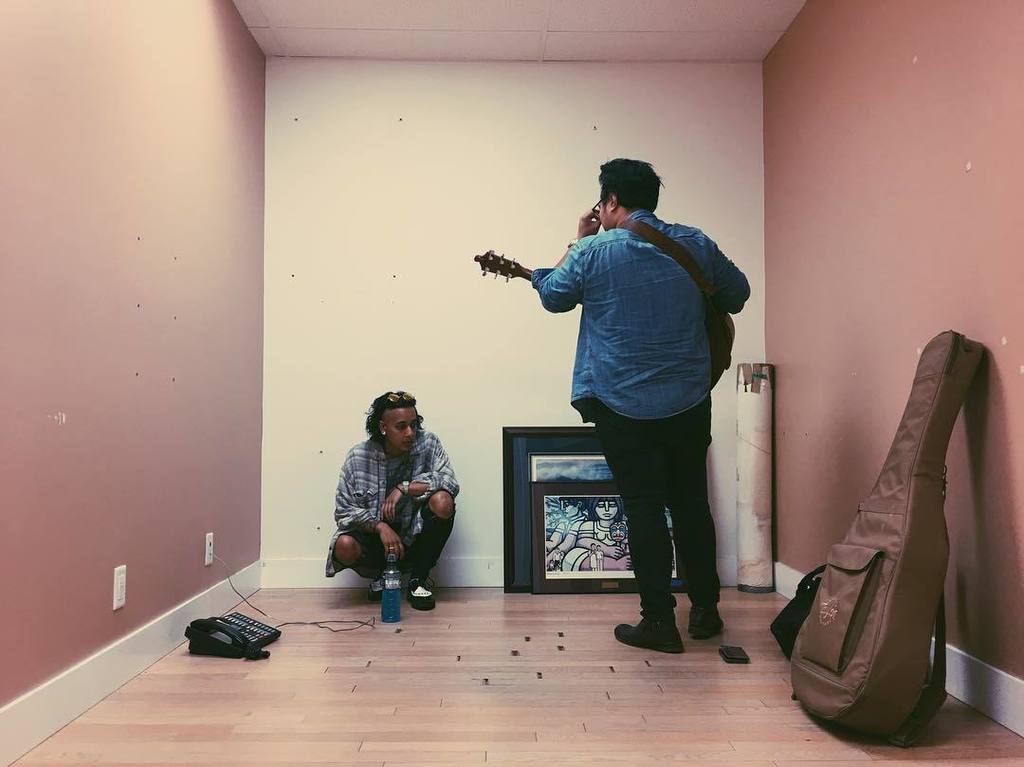 // this sunday @ portside // acoustic set + clothing drive // info in bio