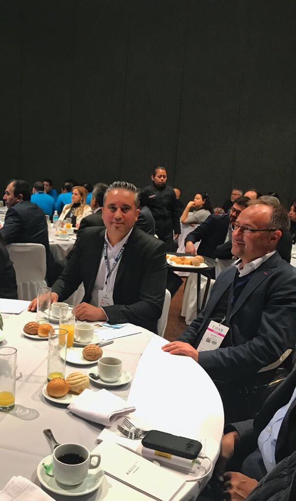 marfel_aae's tweet photo. Marfel Miembro Activo de American Water Works Association
Nuestro director participando activamente en la reunión de #AWWA sección México #eficiencia #agua #tecnologia https://t.co/7s9uPOaZNb