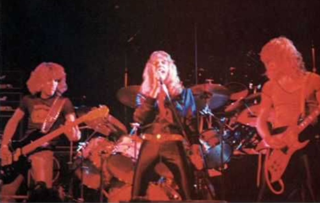 RonMcGovney's tweet photo. Metallica's 2nd live show ever. Opening for Saxon at the Whisky a Go Go in Hollywood on March 27, 1982. @larsulrich @DaveMustaine @Metallica https://t.co/SQiHZaUb8P