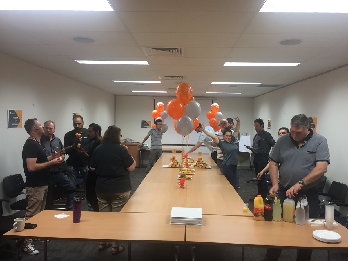 Happy 1st birthday Vertiv - in Melbourne #OwntheRace #VertivAccelerate
