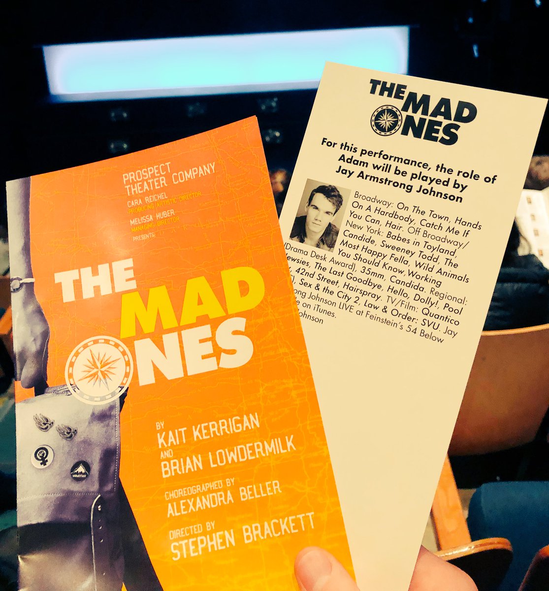 We say YAY for JAY!! Can’t wait - #TheMadOnes @ <a href="/59E59/">59E59 Theaters</a> ! (<a href="/Jay_A_Johnson/">Jay A Johnson</a>) w/<a href="/CurtisMWong/">Curtis M. Wong</a>