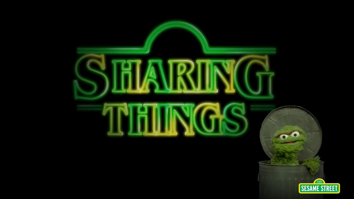 Sirjamieharvey's tweet photo. If you've not seen this incredible Sesame Street parody of 'Stranger Things' then you really ought to 😂 This link should take you right to it!
https://t.co/6kyeNJd8u8
#SharingThings https://t.co/a5nc3wbltB
