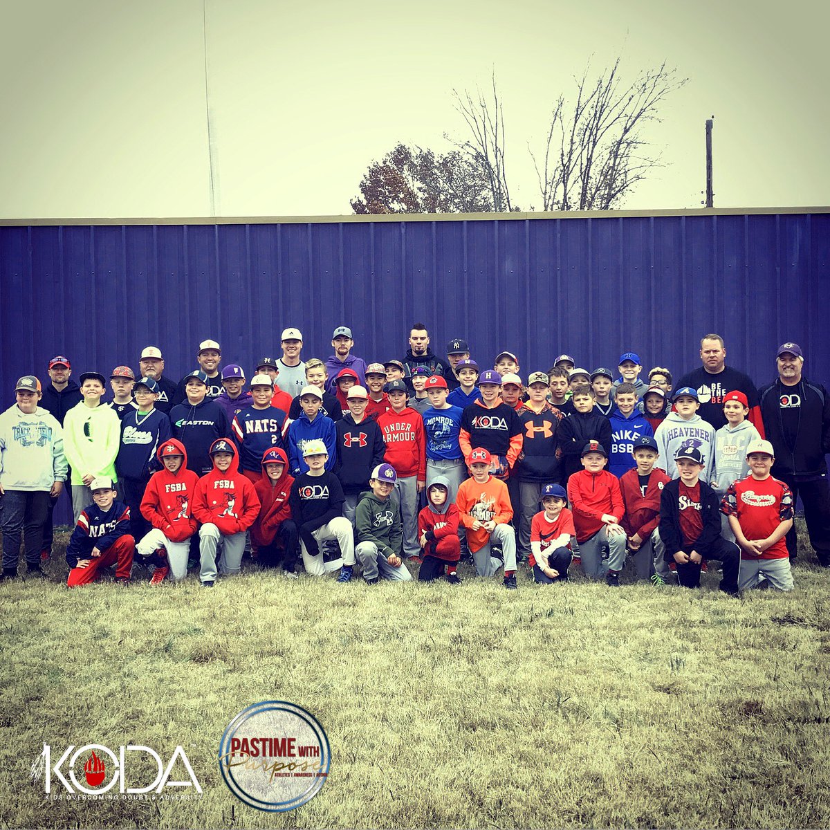 pastimewpurpose's tweet photo. We are so proud of @koda_glover for hosting his first KODA baseball camp in SE Oklahoma! It you are interested in having your child learn from one of the best, keep an eye out for future camp dates! ⚾️🐻 #beyondthebaselines #bethebear https://t.co/Rkg2riW9pq