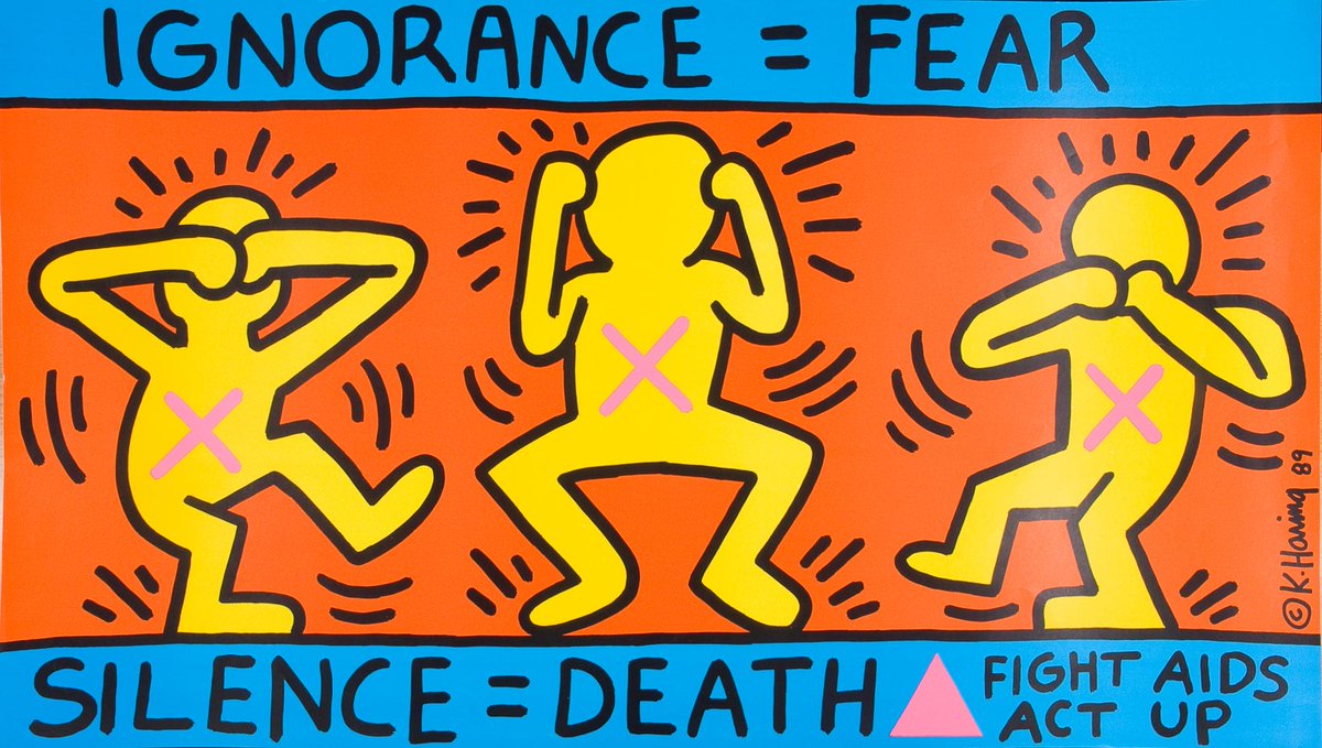LinespaceStudio's tweet image. Piece by Keith Haring. ow.ly/dJf5306V64c #WorldAIDSDay #KeithHaring