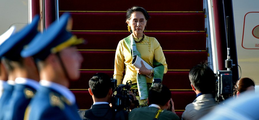Aung San Suu Kyi’s China Trip Expected to Focus on Security, Development