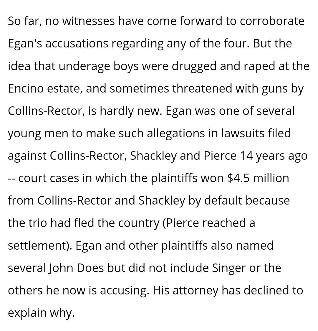 drmistercody's tweet photo. Might be a good time to remember that some of Bryan Singer's old business partners (who were accused by the same underage boy who accused Singer) fled the country and were later found in Spain with guns and machetes and child porn. https://t.co/jTsl2Asca0