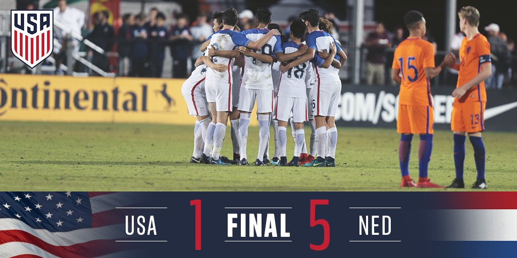 USYNT's tweet image. Not our night.

U-17 #USMNT wraps up the #NikeFriendlies Sunday at 5 pm ET vs. 🇧🇷.