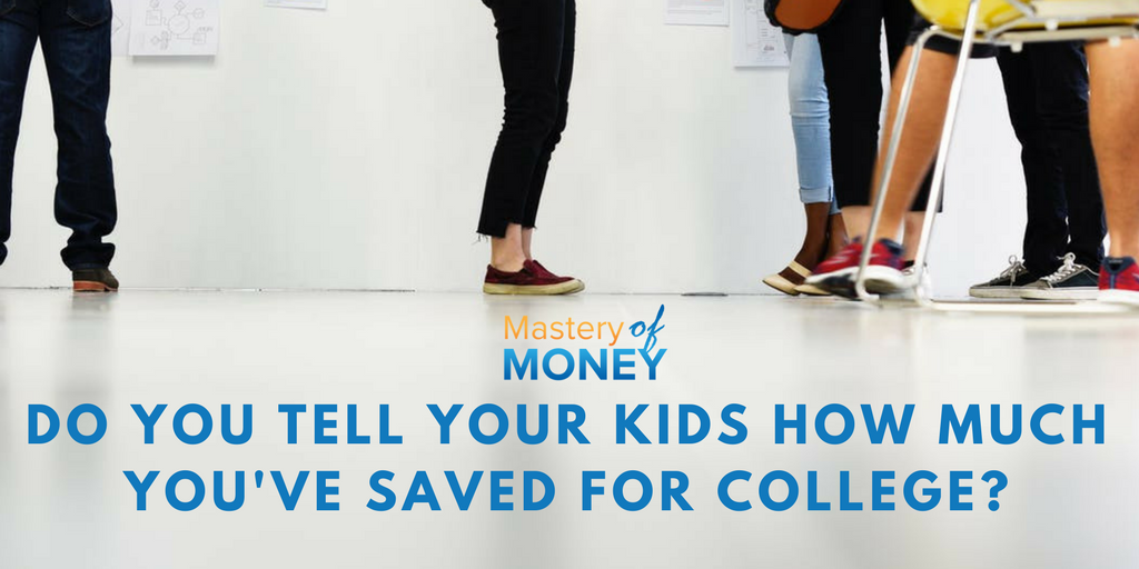 MasteryofMoney's tweet photo. Do You Tell Your Kids How Much You've Saved For College? #College #Money #Finances #HardTopic #Parents https://t.co/xPheUObEGt https://t.co/jY9kPCVODO