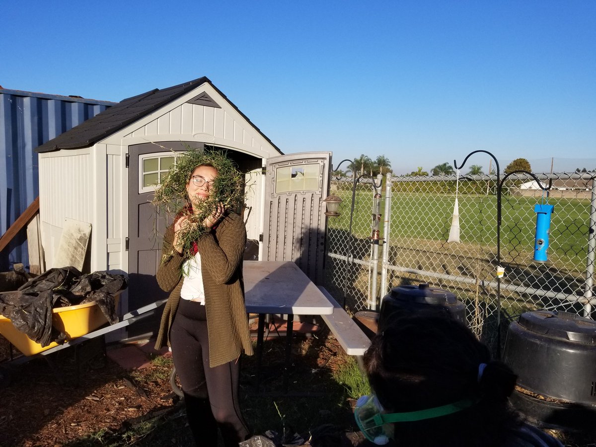 BaronsGarden's tweet photo. Thank you to everyone who came out to the garden today! We got a lot done removing the mulch and weed blocking! 🌱🌱 https://t.co/PwqvGaMiLc