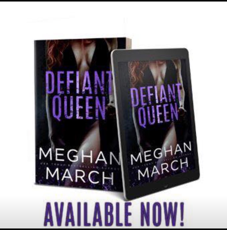 lowden_katie's tweet image. Now live!! #DefiantQueen amzn.to/2fO0Az3 @Meghan_March #marchmagic