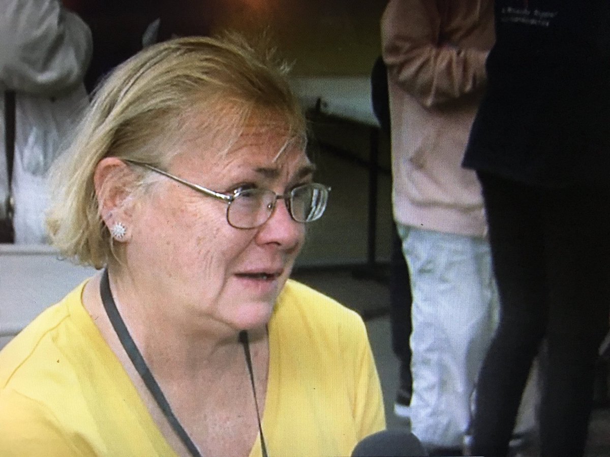 SodermanKUSI's tweet image. 59-year-old homeless woman with no family benefactor of new homeless tent in East Village. @KUSINews @ 6,10.