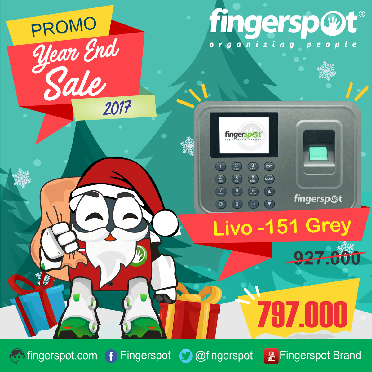 fingerspot's tweet photo. Promo year end sale at https://t.co/cmyGm3PgNT #December #December1st #DecemberWish #Promo #promote #Promotion #promosi #Desember #desember2017 #sale #yearendgiving #yearend #YearEndPromo #marketingtips https://t.co/eOQu3uGnhz