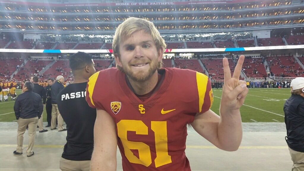 CRSReporters's tweet image. Jake Olson saying hi to LIONS!! @pac12