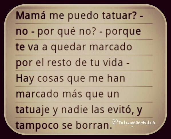 AyTatuaje's tweet photo. - ¿Mamá me puedo tatuar? https://t.co/TSF7yoiwEo