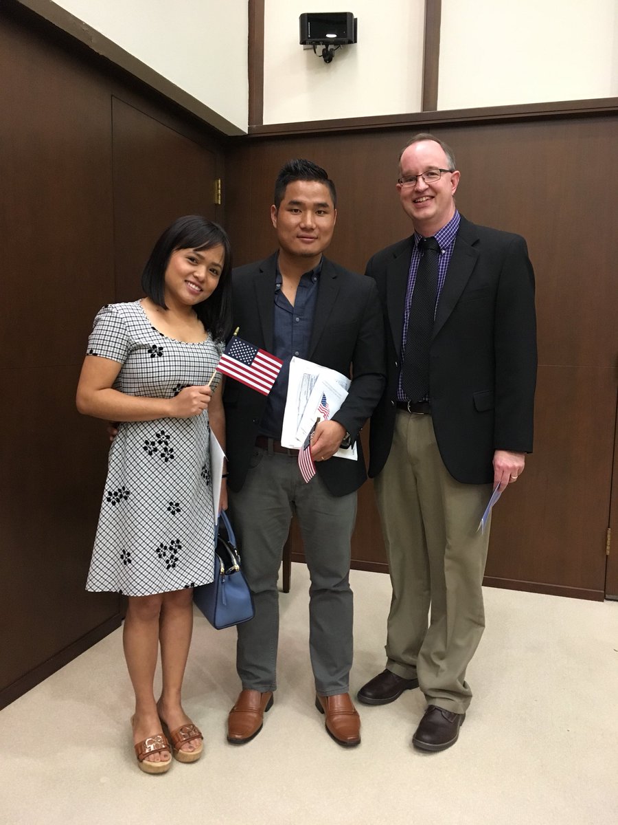 DougDowler's tweet image. 91 new American citizens in OKC today from 27 countries. I was glad to have been able to attend and to have helped two people in their journey. It was a great ceremony.