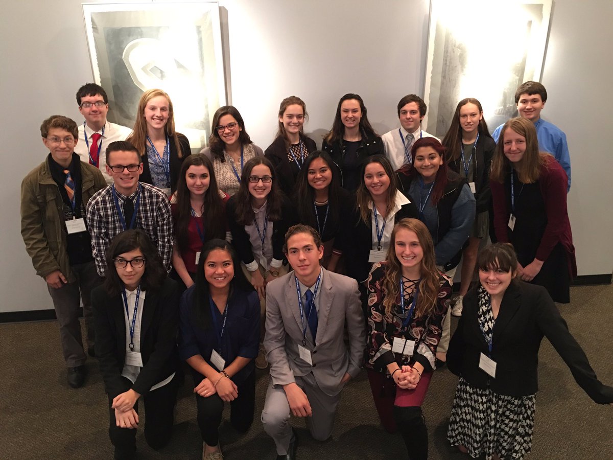 Had a fun time at the MUN conference today, excited for Day 2!