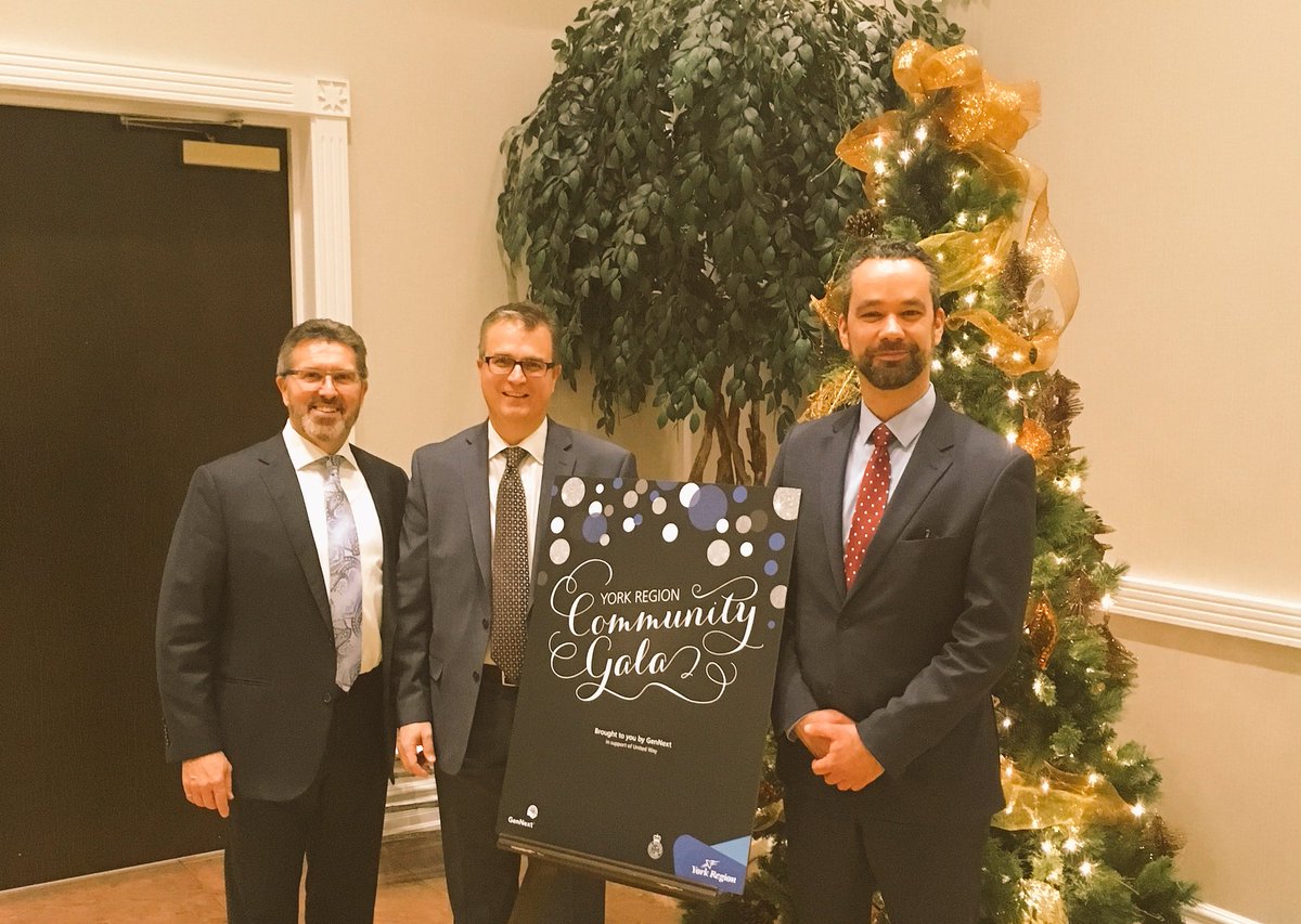 pedrobarataTO's tweet photo. Hanging out w amazing @YorkRegionGovt staff (including these 2 superstars Bruce Mcgregor &amp; Dino Basso) at tonight's #yorkregion @unitedwaytyr gala #YRGala #GenNextTYR https://t.co/FVrzL2Vx1F